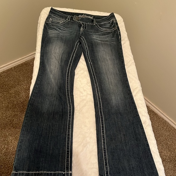 Red Camel boot cut low rise jeans - Picture 6 of 10